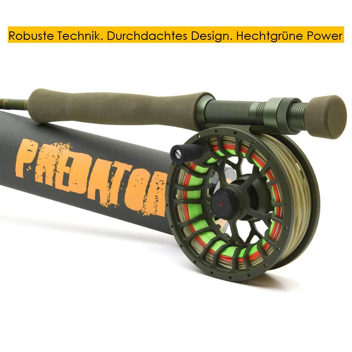 zu sehen ist das Vision Predator Fliegenrutenset