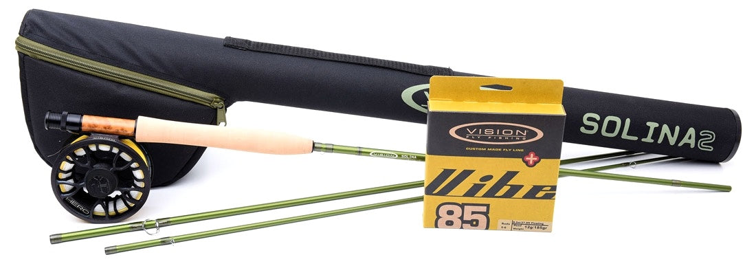 Vision Solina 2 Outfit Einhand Fliegenruten-Set