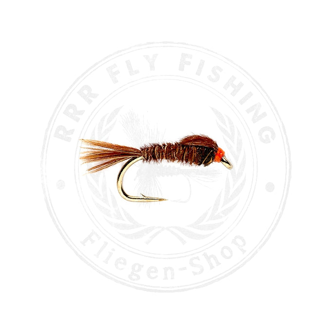 zu sehen ist eine fliege zum fliegenfischen