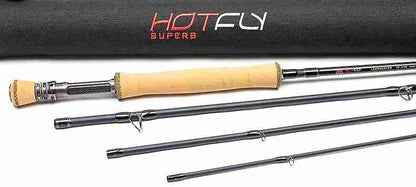 Fliegenrute hotfly Lakemaster Belly Boot 10 ft. - #7/8