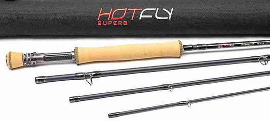 Fliegenrute hotfly Lakemaster Belly Boot 10 ft. - #7/8