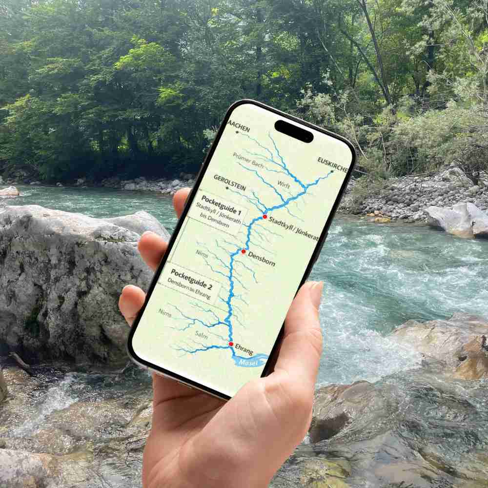 Fliegenfischen Pocket Guide - Kyll Eifel - (Stadtkyll-Densborn)