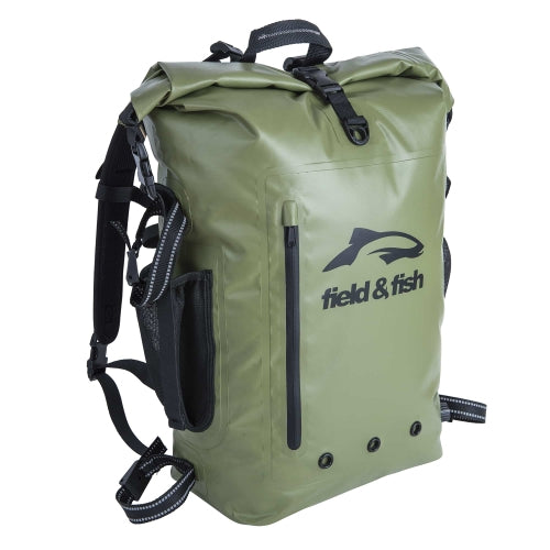 Field & Fish Rucksack Taiga Aqua wasserdicht 40 L olive