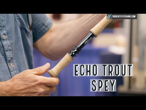 zu sehen ist die Echo TR Spey Zweihandrute Youtube Video