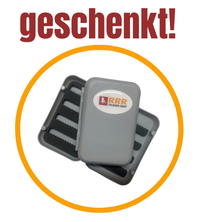 Fliegenset Fliegenfischen Bach - "must have" Fliegenbox 20 Stck.!